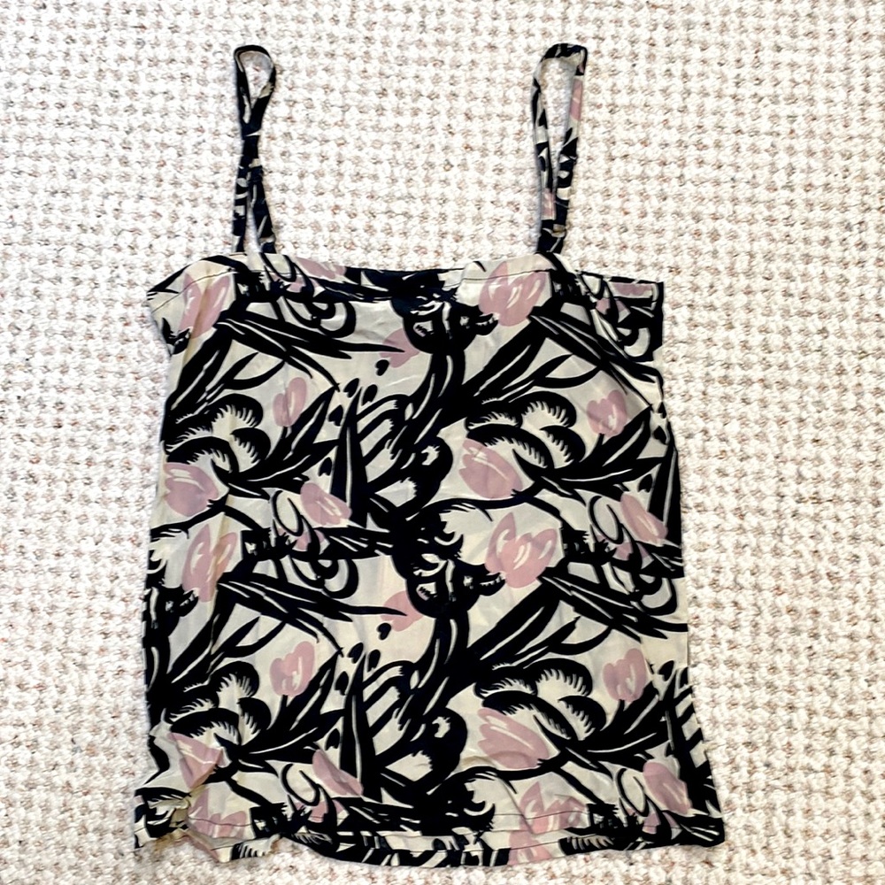 NWT Winter Kate Silk Clementine Silk Crepe Camisole XS Spring 2011